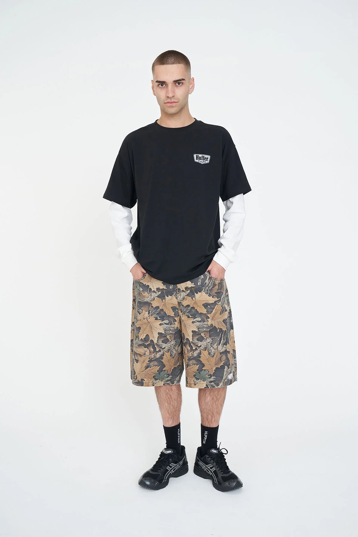 HUFFER Hanmer Camo Box Short