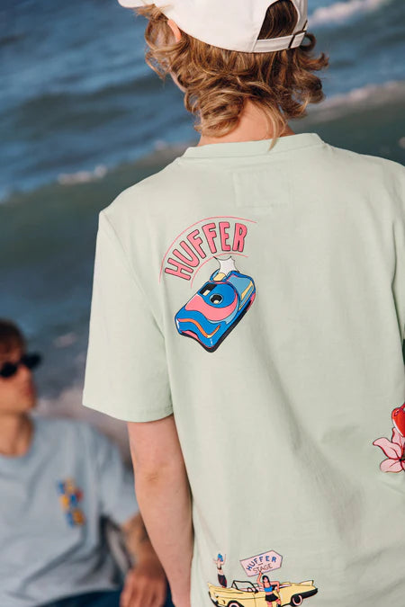 HUFFER Classic Tee Festie Matcha