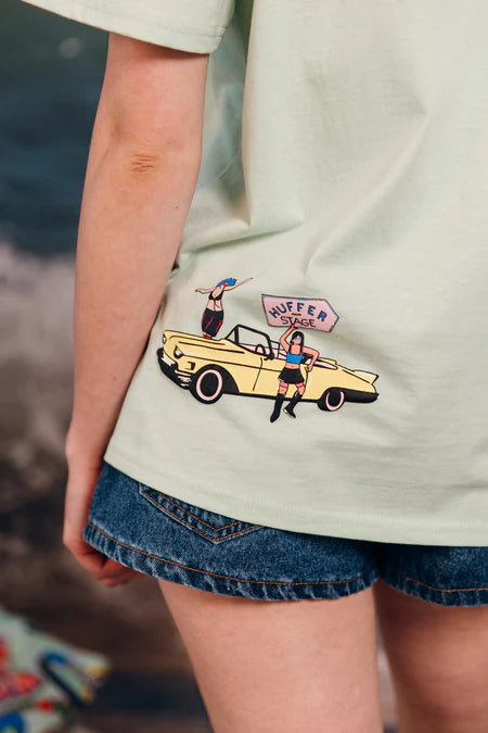 HUFFER Classic Tee Festie Matcha