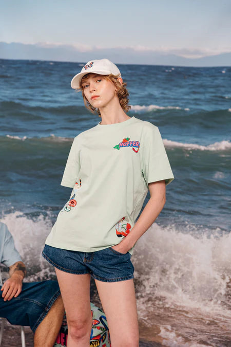 HUFFER Classic Tee Festie Matcha