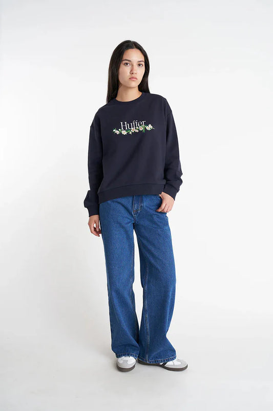 HUFFER Slouch Crew 350 Manuka