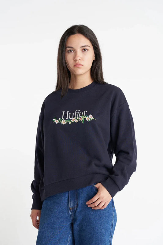 HUFFER Slouch Crew 350 Manuka