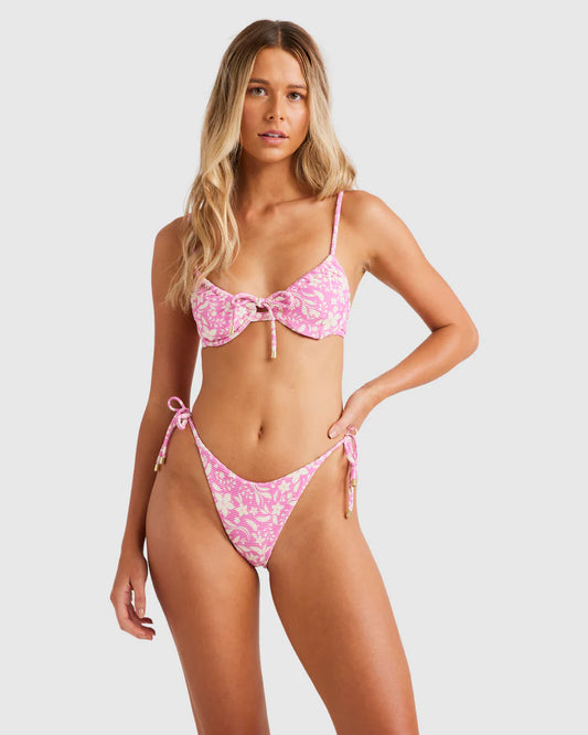 Billabong Just Mystic Ella Bra Bikini Top Dahlia