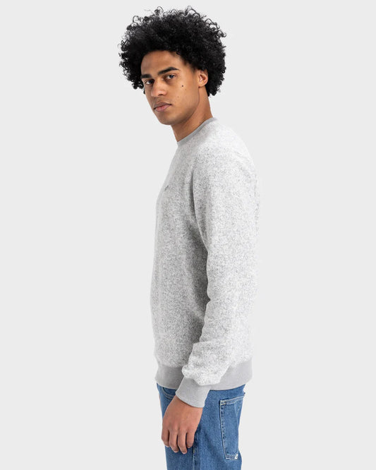 Quiksilver Keller Crew Light Grey Heather