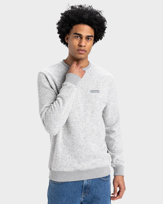 Quiksilver Keller Crew Light Grey Heather