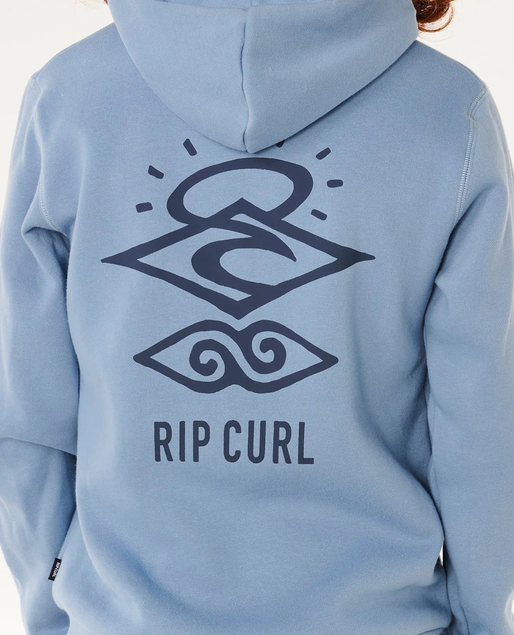 RIP CURL Boys Search Icon Hood Denim Blue 8-16 years