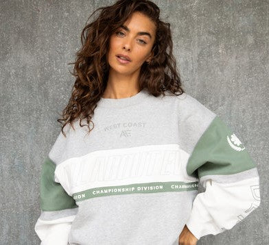 ALL ABOUT EVE Performance Slouch Crew