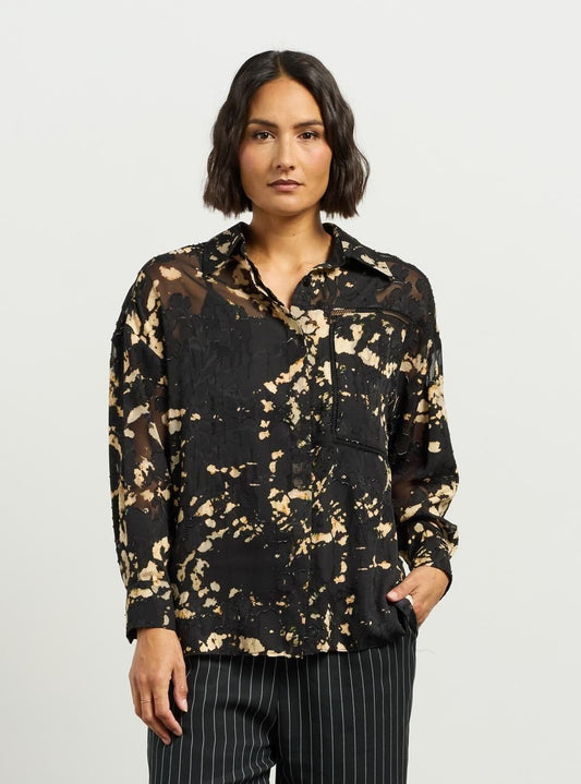 ET ALIA Michaela Shirt Black
