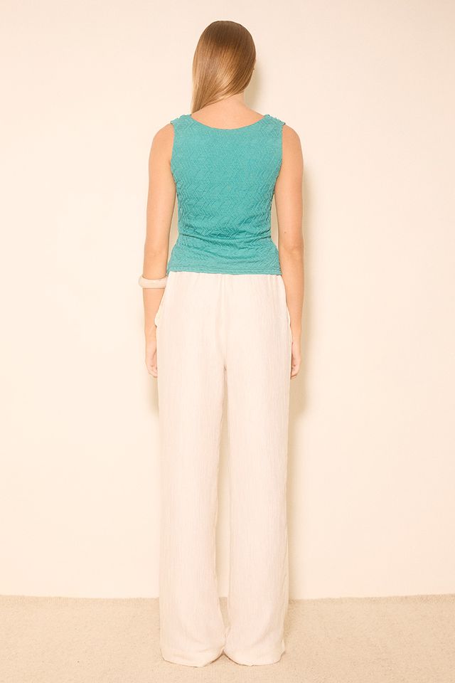 MON RENN Nola Top Teal