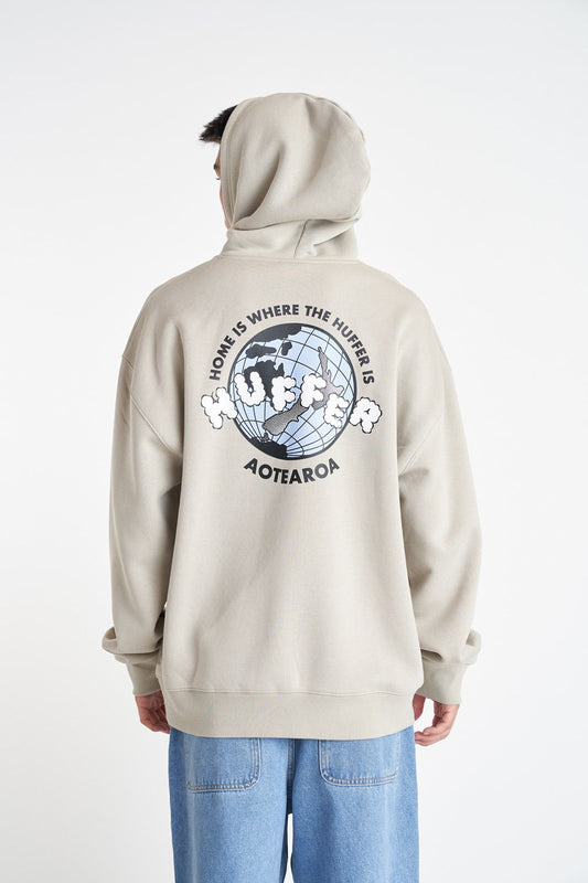 HUFFER Saturday Hood Home is Hoodie Moonrock