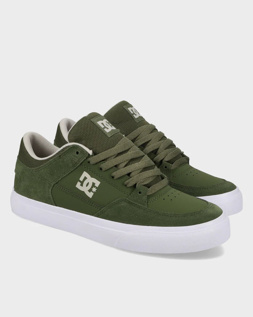 DC SHOES Onyx Skate Shoes Olive/Tan
