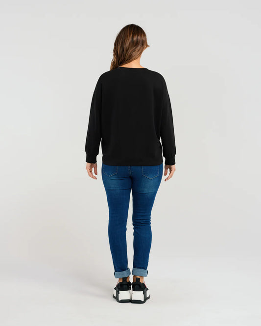 SEDUCE Verona Top Black