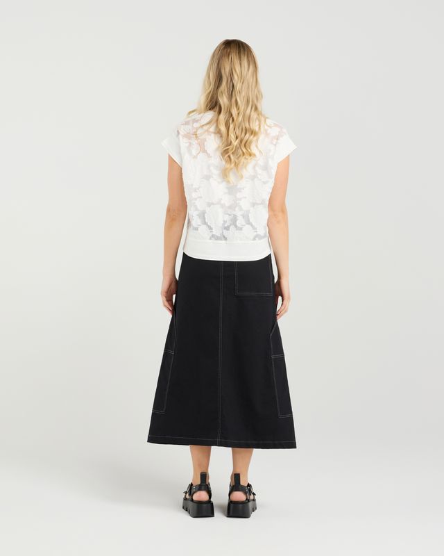 ET ALIA Sierra Top Ivory Florals