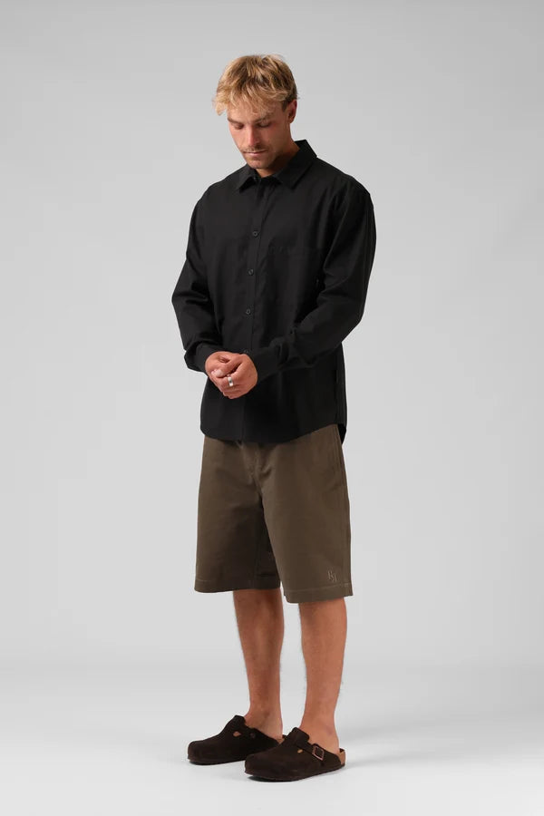 RPM Smart Long Sleeve Shirt Black