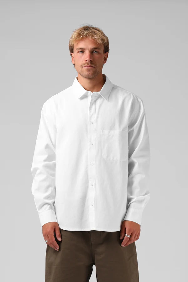 RPM Smart Long Sleeve Shirt White