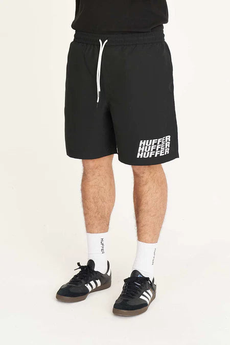 HUFFER Stacked Staple Trunk Black