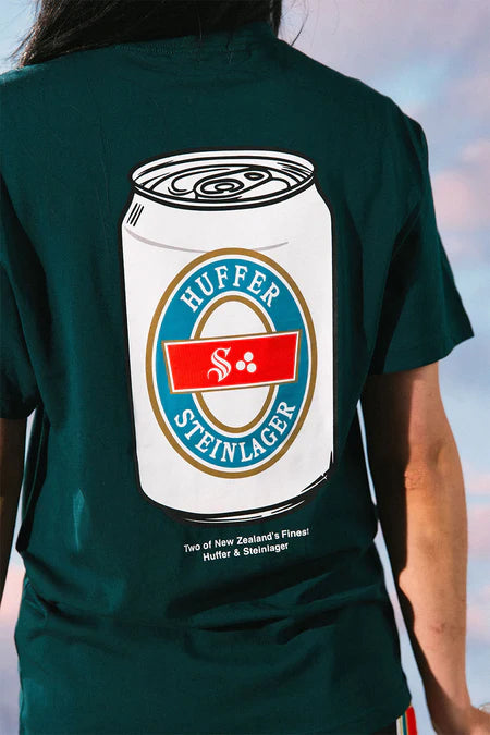 HUFFER X STEINLAGER Candy Sup Tee Emerald