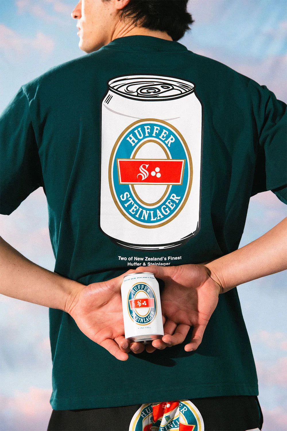 HUFFER X STEINLAGER Candy Sup Tee Emerald