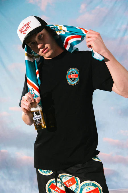 HUFFER X STEINLAGER Offload Sup Tee Black