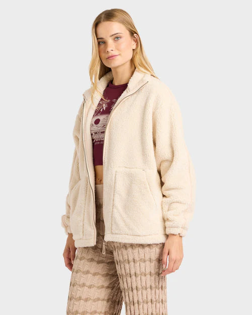 BILLABONG Sweet Ride Zip Up White Cap