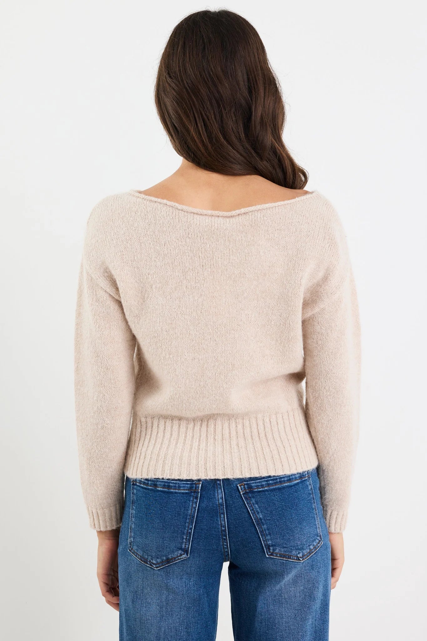 BY ROSA Society Oat off the Shoulder Top