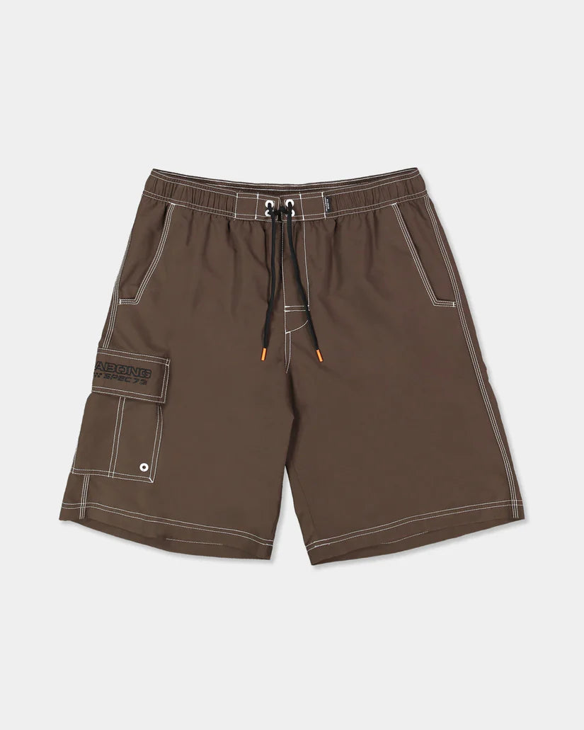 BILLABONG Throw On Boardshort Dark Brown