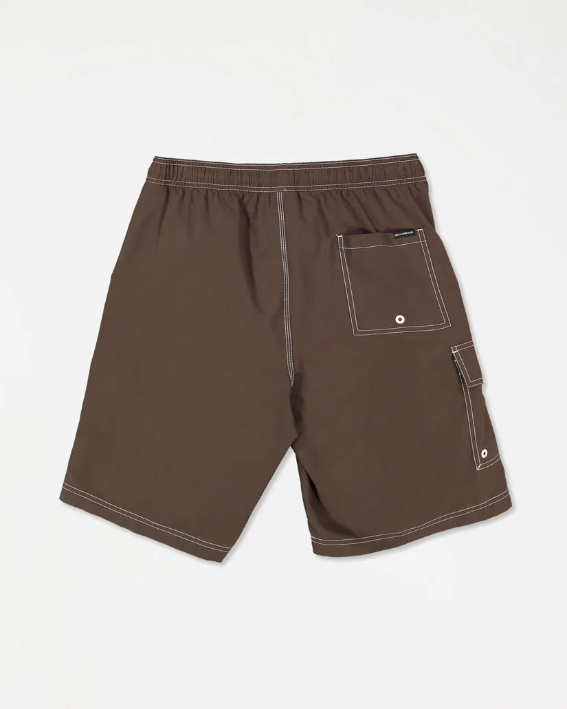 BILLABONG Throw On Boardshort Dark Brown