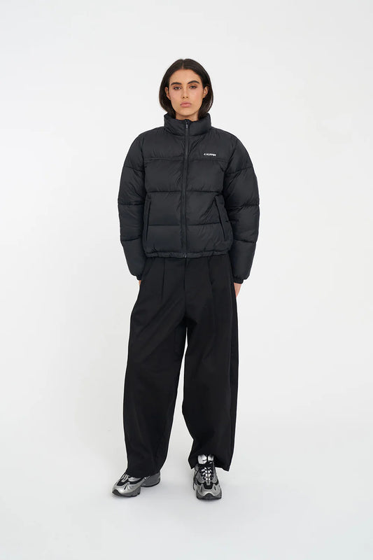 HUFFER Rider Puffer Jacket Black