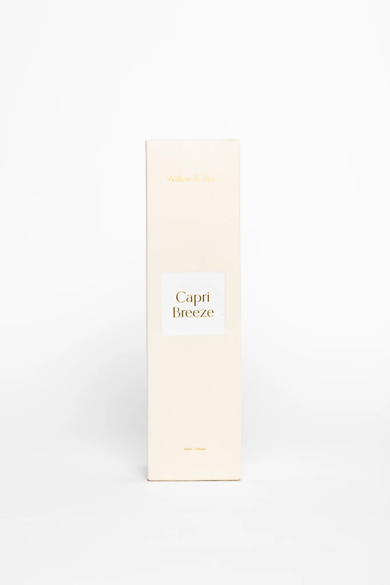 WILLOW + MAE Capri Breeze Ivory 120ml Diffuser Citrus Scent