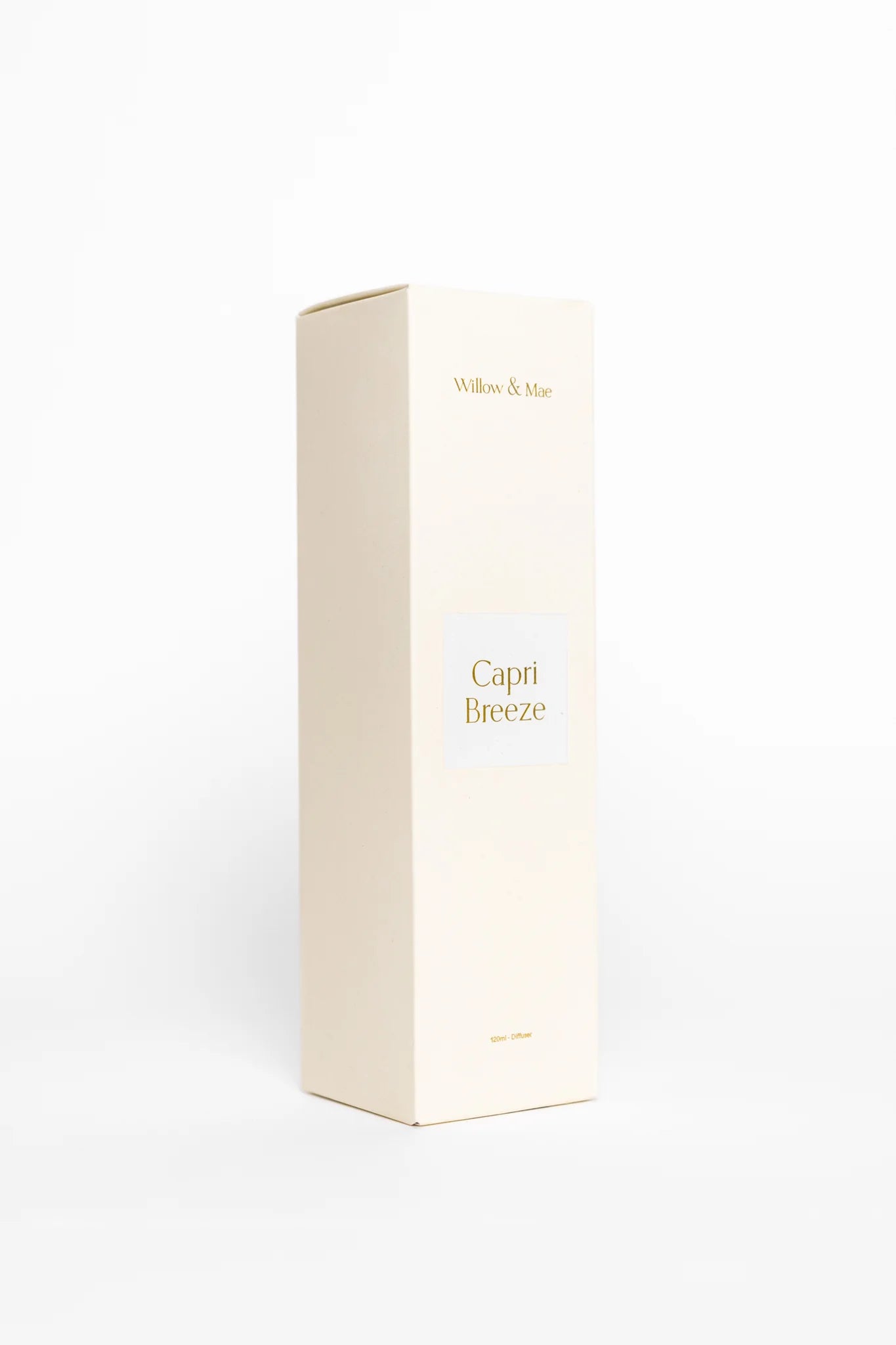 WILLOW + MAE Capri Breeze Ivory 120ml Diffuser Citrus Scent