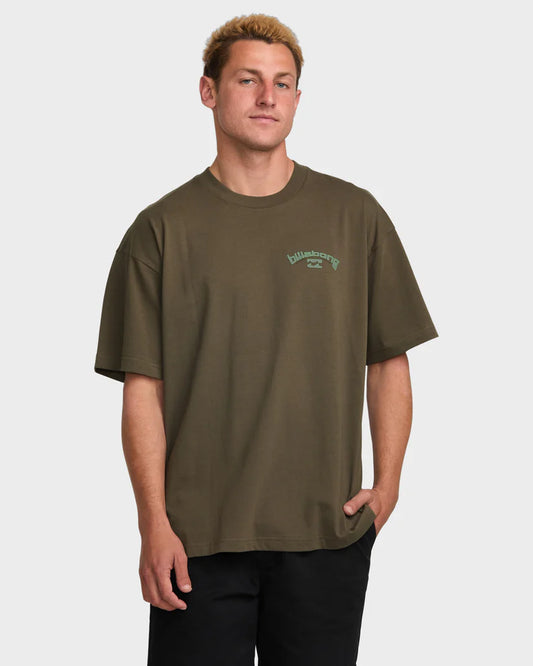 Billabong Y2K Arch OG Tee Brown