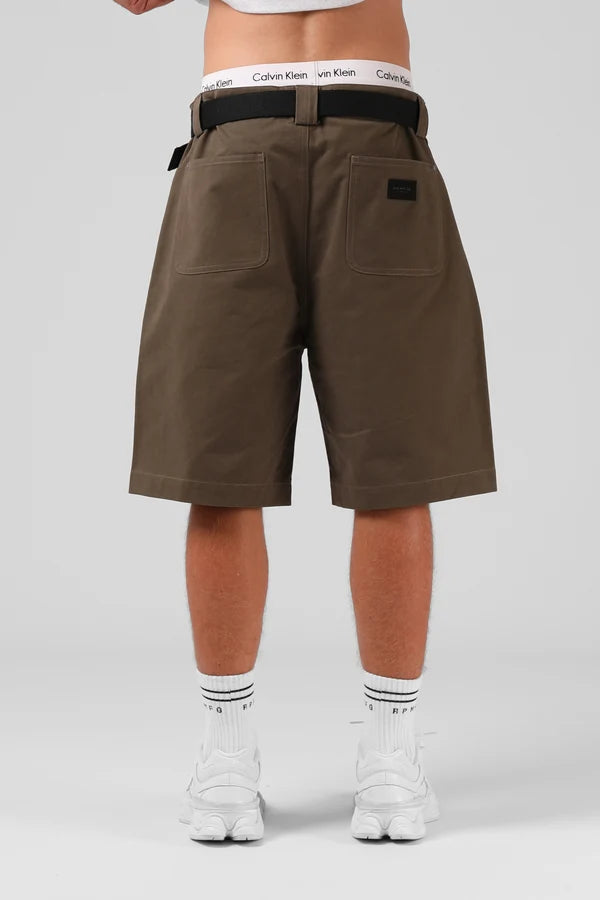 RPM Y2K Drill Short Olive