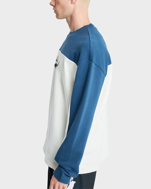QUIKSILVER Young Guns Factor Crew Neck Snow White