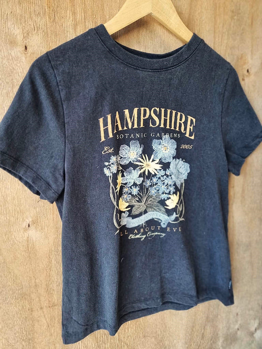 ALL ABOUT EVE Hampshire Regular Fit Tee Charcoal