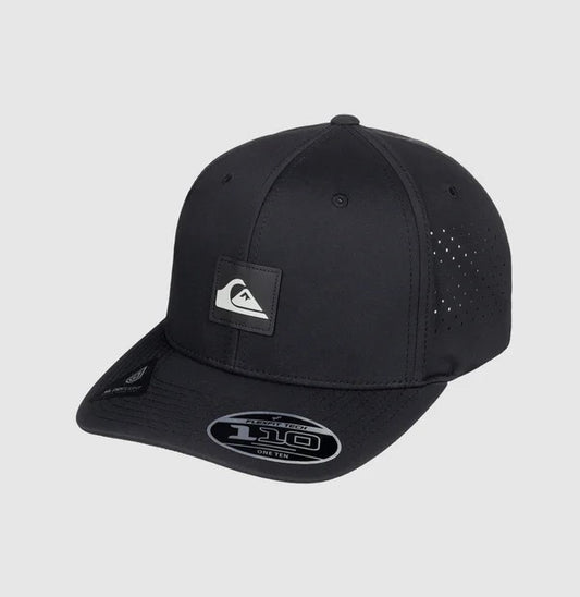 QUIKSILVER Adapted  Flexfit  Adjustabe Cap Black