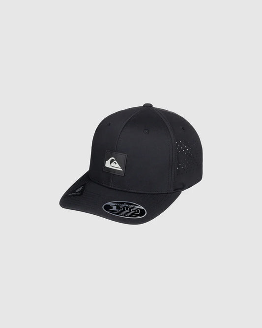 QUIKSILVER Adapted  Flexfit  Adjustabe Cap Black