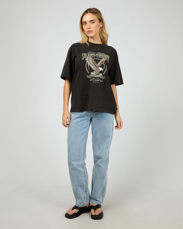 SILENT THEORY Airborne Tee Black
