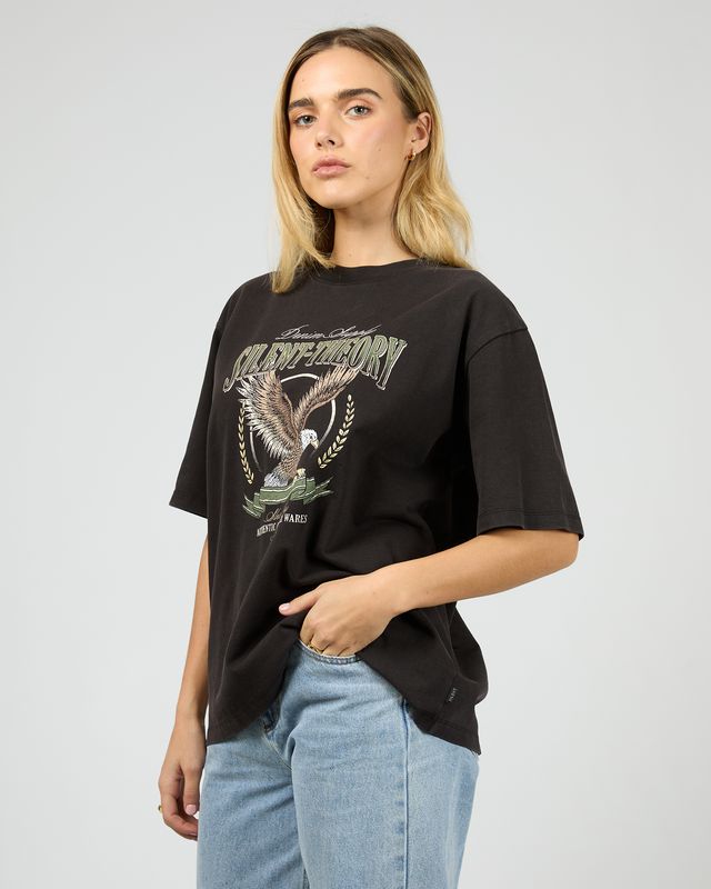 SILENT THEORY Airborne Tee Black