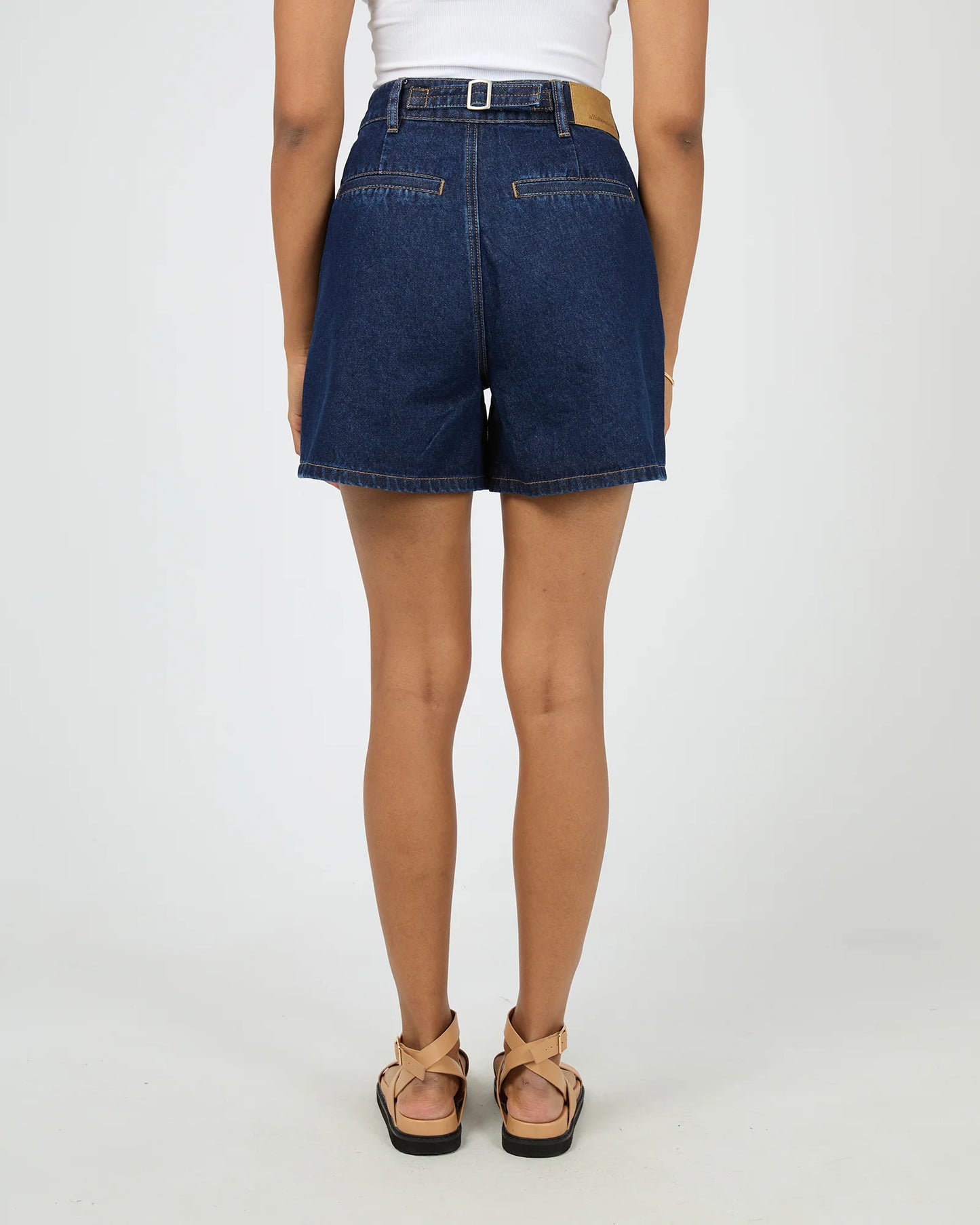 ALL ABOUT EVE Stevie Denim Short Indigo