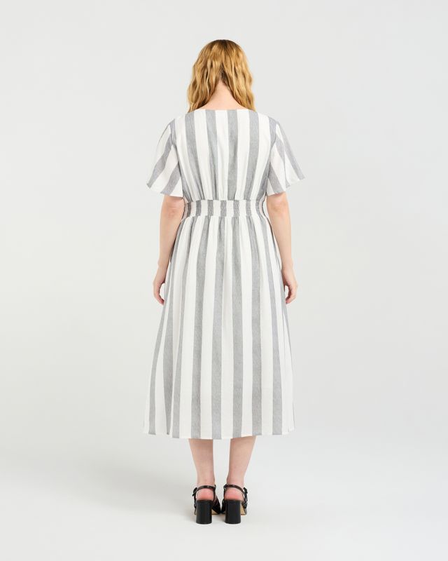 SEDUCE Amara Dress Pebble Shore