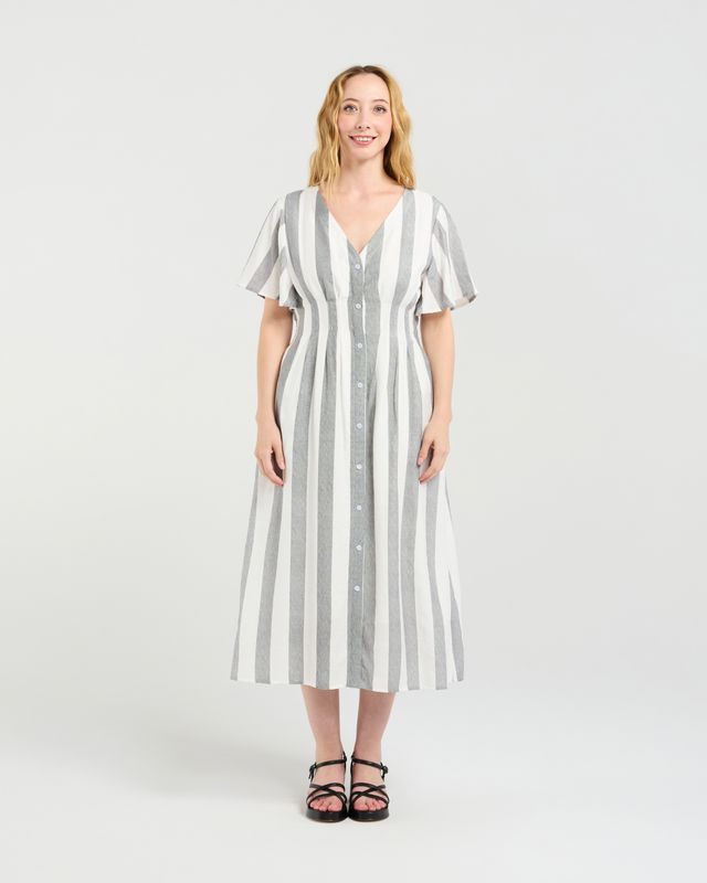 SEDUCE Amara Dress Pebble Shore