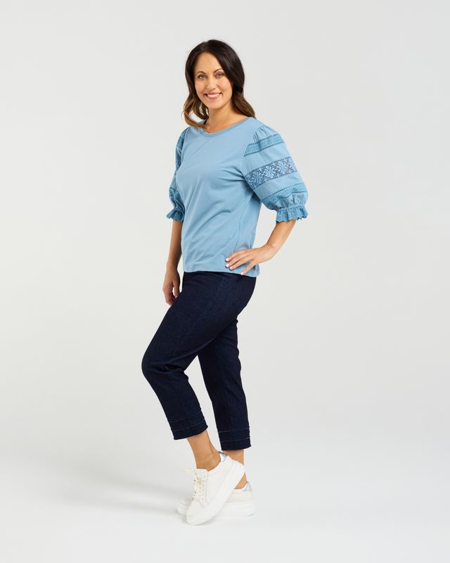 SEDUCE Amber Top Blue