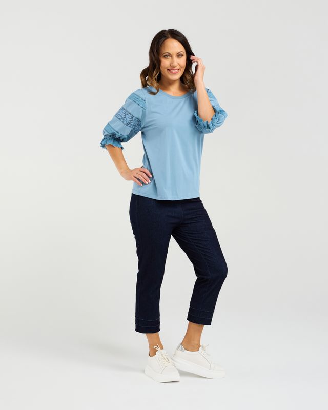 SEDUCE Amber Top Blue