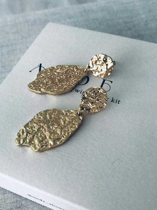 TWIGG JEWELLERY Ande Earrings Gold