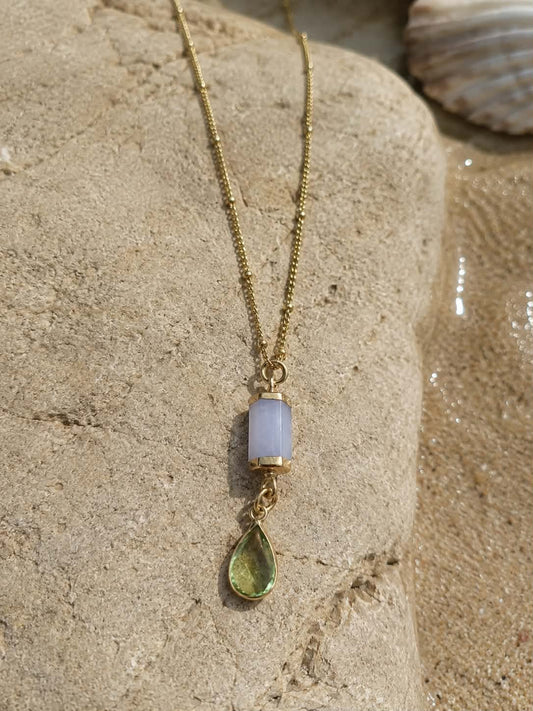 TWIGG JEWELLERY Anika Green Necklace