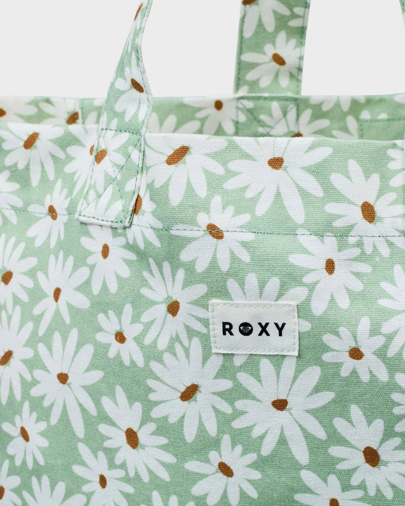 ROXY Anti Bad Vibes Beach Tote Bag