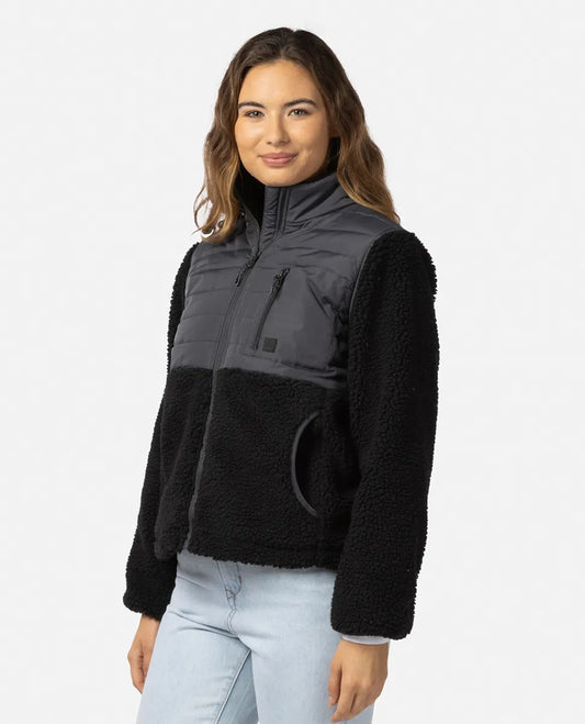 Rip Curl Anti Series Anoeta Fleece Washed Black