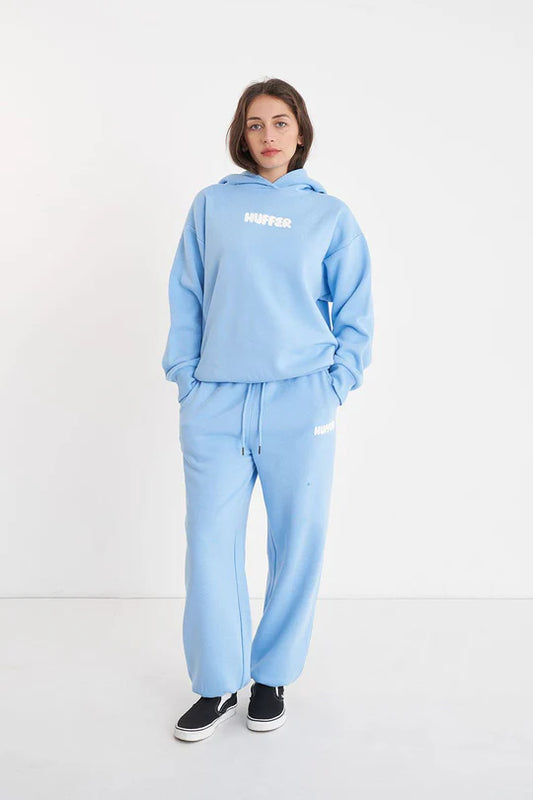 HUFFER Womens Arcade Juicy Trackpant Glacier