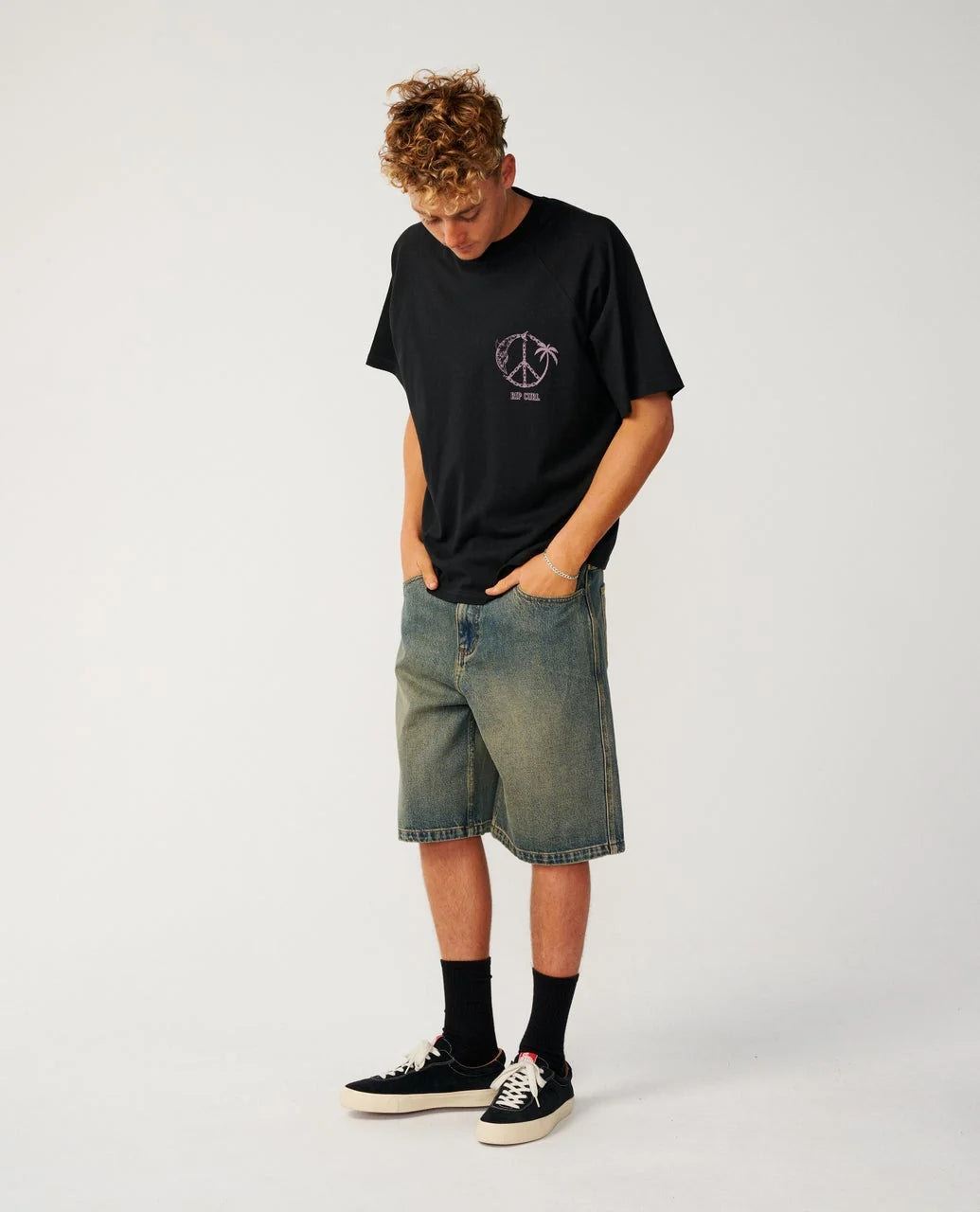 RIP CURL Archive Dirty Denim Walkie 23" Short