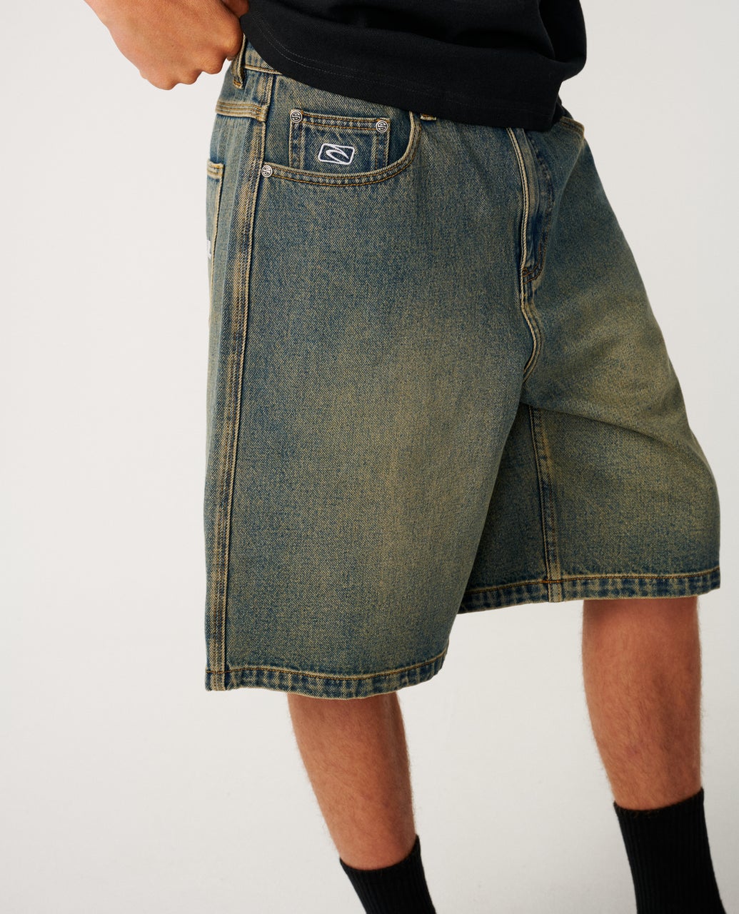 RIP CURL Archive Dirty Denim Walkie 23" Short